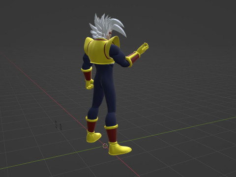 Super Baby Vegeta 2 - Dragonball GT 3D Модель