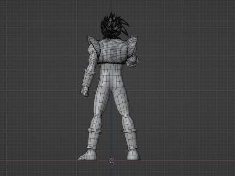 Super Baby Vegeta 2 - Dragonball GT 3D Модель