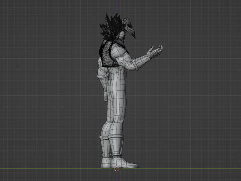 Super Baby Vegeta 2 - Dragonball GT 3D Модель
