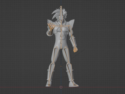 Super Baby Vegeta 2 - Dragonball GT 3D Модель