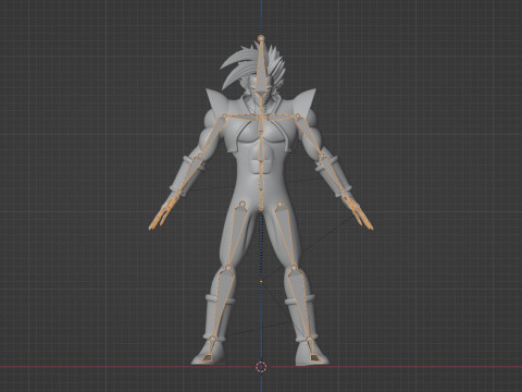 Super Baby Vegeta 2 - Dragonball GT 3D Модель
