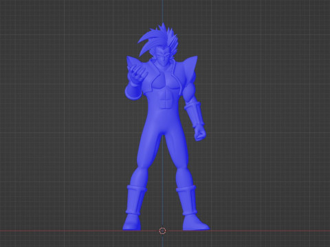 Super Baby Vegeta 2 - Dragonball GT 3D Модель