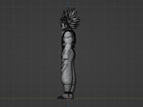 SSJ Trunks - Dragonball 3D 模型