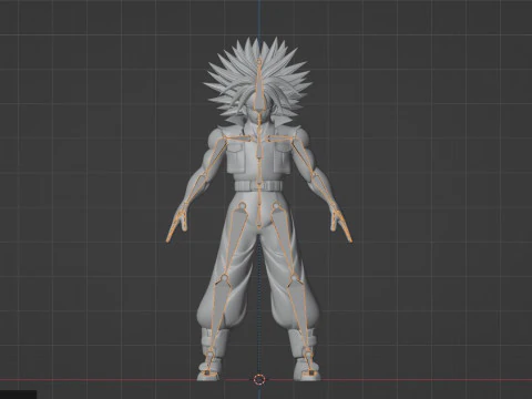 SSJ Trunks - Dragonball 3D Model
