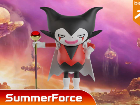 Gomah - Dragonball DAIMA 3D Model