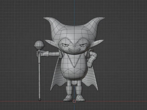 Gomah - Dragonball DAIMA 3D Model
