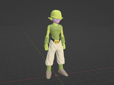 Majin Kuu - Dragonball Daima 3D Model