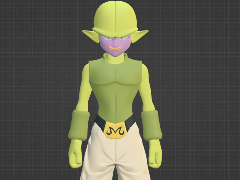 Majin Kuu - Dragonball Daima Modelo 3D