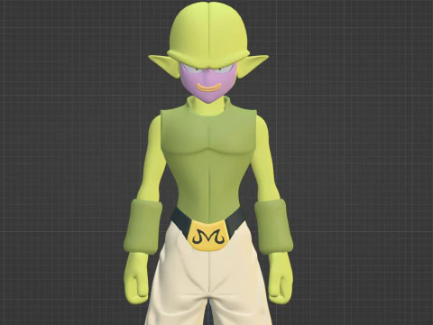 Majin Kuu - Dragonball Daima 3D Model