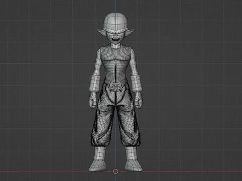 Majin Kuu - Dragonball Daima 3D Model