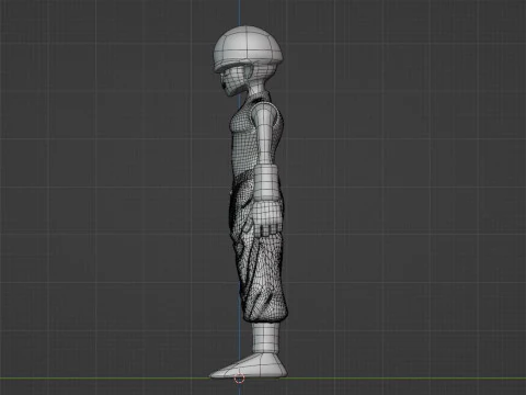 Majin Kuu - Dragonball Daima 3D Model