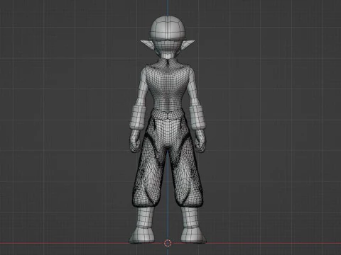 Majin Kuu - Dragonball Daima 3D Model