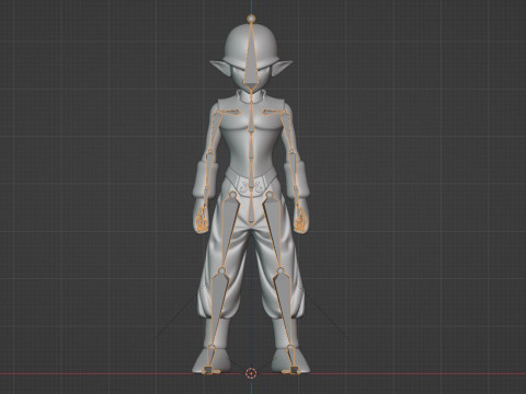 Majin Kuu - Dragonball Daima Modelo 3D