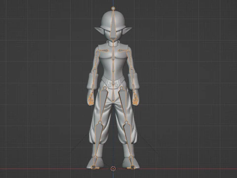 Majin Kuu - Dragonball Daima 3D Model