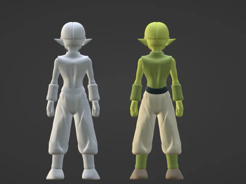 Majin Kuu - Dragonball Daima 3D Model