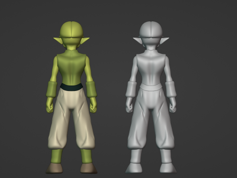 Majin Kuu - Dragonball Daima Modelo 3D