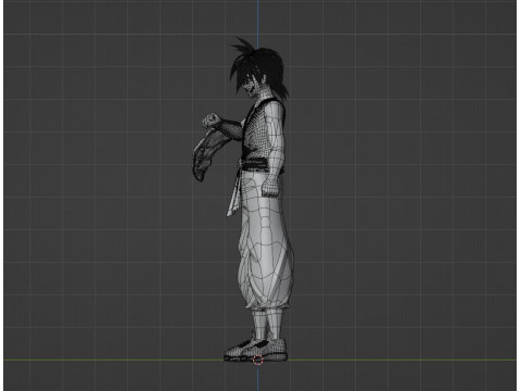 Recca Hanabishi - Flame of Recca 3D-Modell