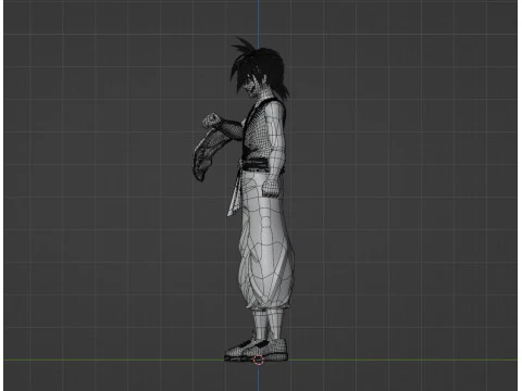Recca Hanabishi - Flame of Recca 3D Model