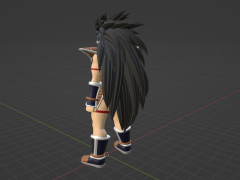 Raditz - Dragonball 3Dモデル