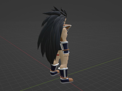 Raditz - Dragonball 3Dモデル