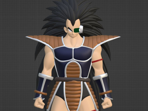 Raditz - Dragonball 3Dモデル