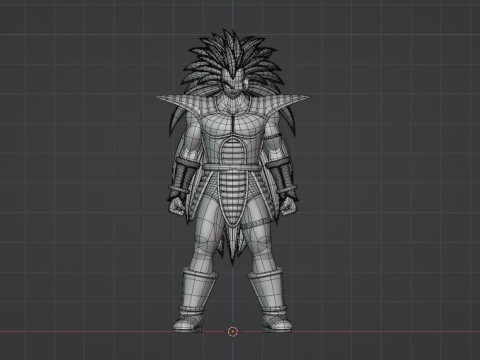 Raditz - Dragonball 3Dモデル