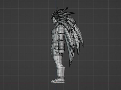 Raditz - Dragonball 3Dモデル