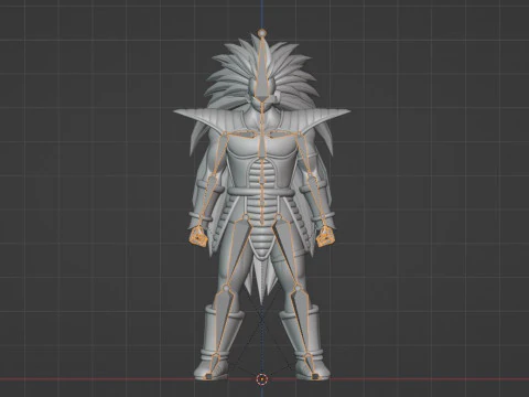 Raditz - Dragonball 3D Model