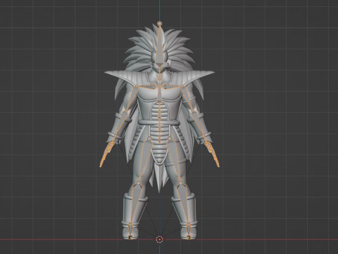 Raditz - Dragonball 3Dモデル
