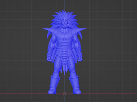 Raditz - Dragonball 3Dモデル