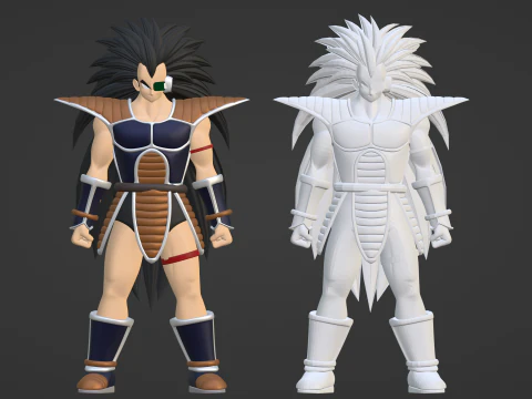 Raditz - Dragonball 3D Model