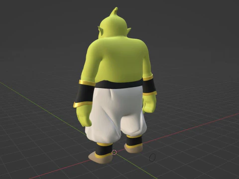 Majin Duu - Dragonball Daima 3D Model