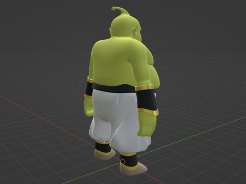 Majin Duu - Dragonball Daima 3D 模型