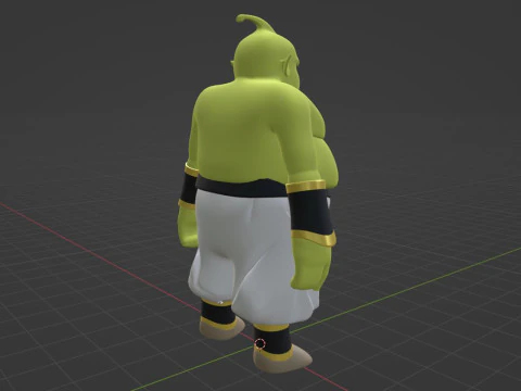 Majin Duu - Dragonball Daima 3D Model