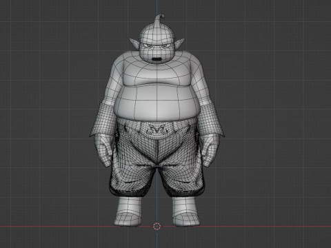 Majin Duu - Dragonball Daima 3D 模型