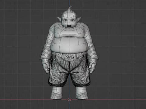 Majin Duu - Dragonball Daima 3D Model