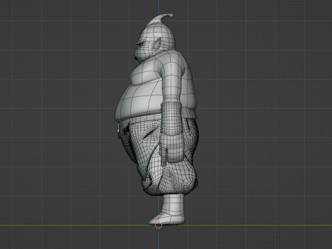 Majin Duu - Dragonball Daima 3D 模型