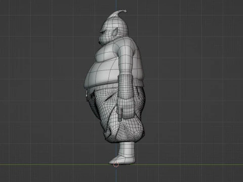 Majin Duu - Dragonball Daima 3D Model