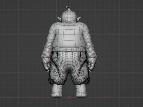 Majin Duu - Dragonball Daima 3D 模型