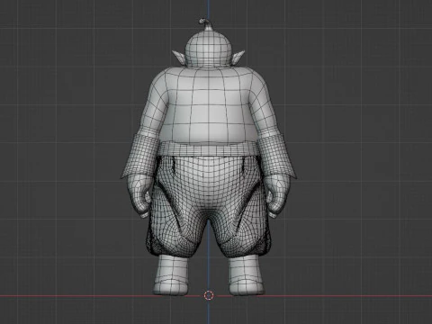 Majin Duu - Dragonball Daima 3D Model