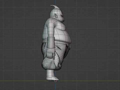 Majin Duu - Dragonball Daima 3D 模型