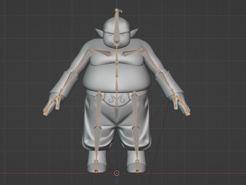 Majin Duu - Dragonball Daima 3D 模型