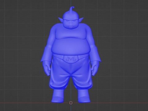 Majin Duu - Dragonball Daima 3D 模型
