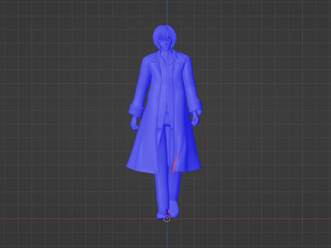 Yoichi Nagumo - Sakamoto days 3D-Modell