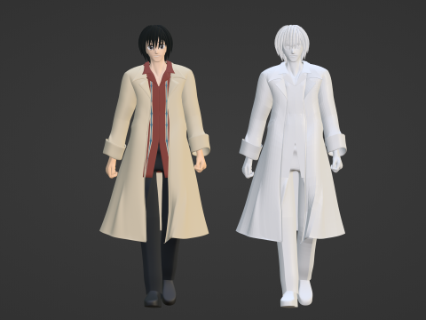 Yoichi Nagumo - Sakamoto days 3D-Modell