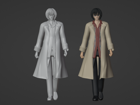 Yoichi Nagumo - Sakamoto days 3D-Modell