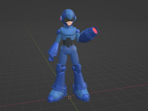 Mega Man - Secret Level 3Dモデル