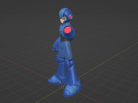 Mega Man - Secret Level 3Dモデル