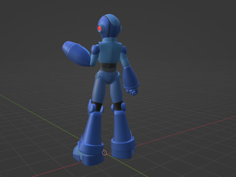Mega Man - Secret Level 3Dモデル