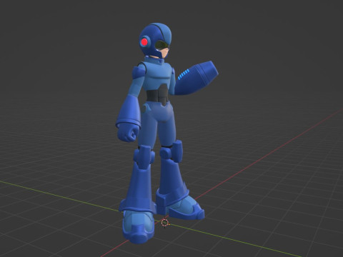 Mega Man - Secret Level 3Dモデル